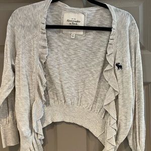 Abercrombie & Fitch Grey Cardigan